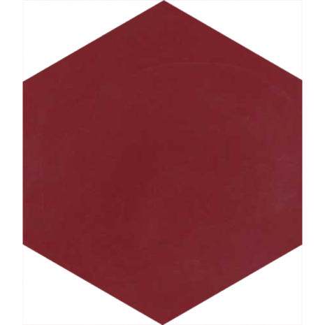 Einfarbige hexagonale Zementfliesen M59