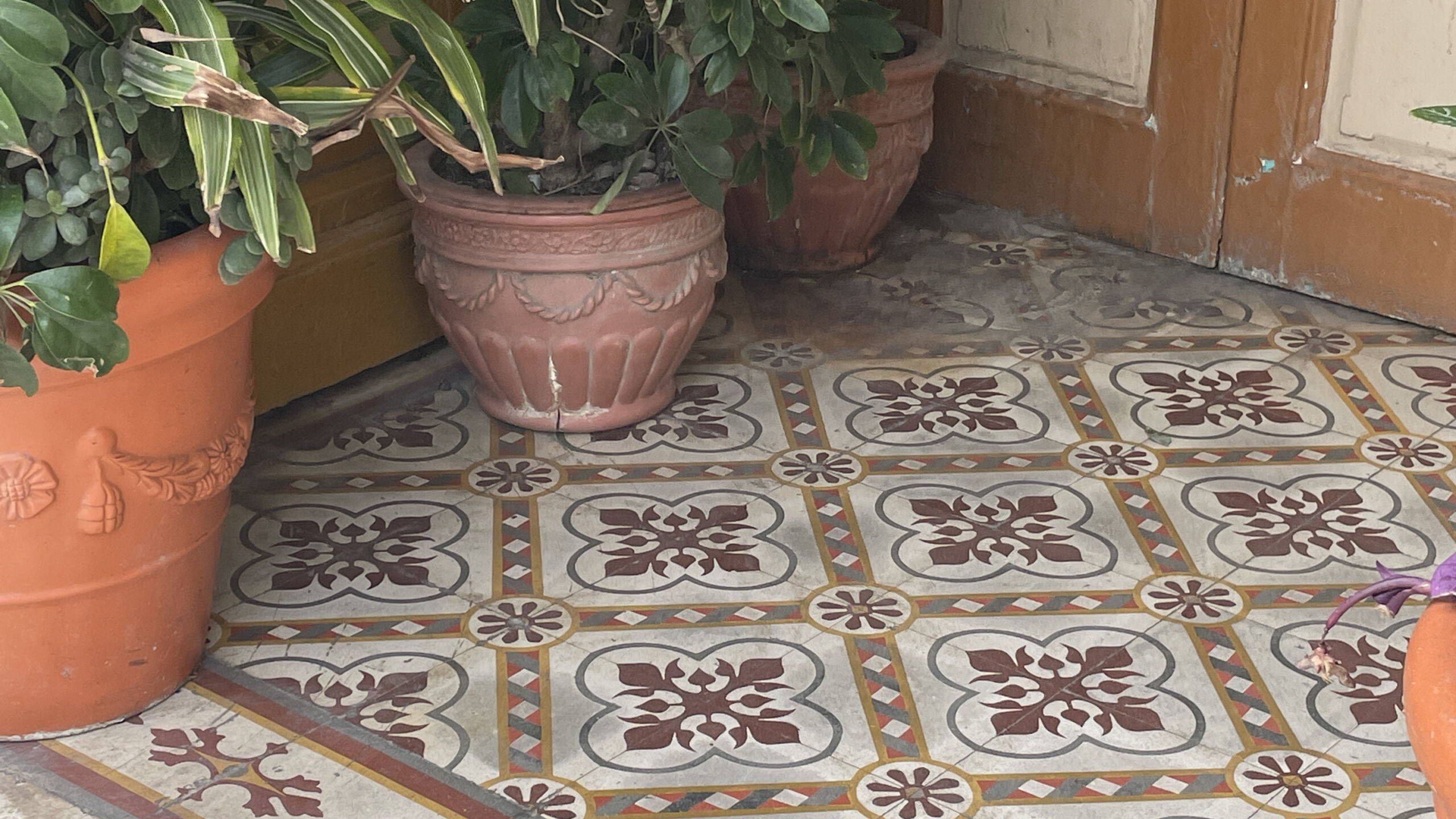 Zementfliesen wurden schon langein Marokko eingesetzt und sind ein Teil der Marokkanischen Kultur