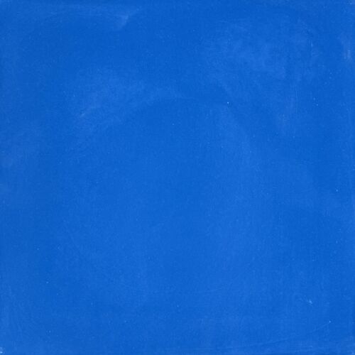 Zementfliese einfarbig in kräftigem Blau – P35 Majorelle Bleu