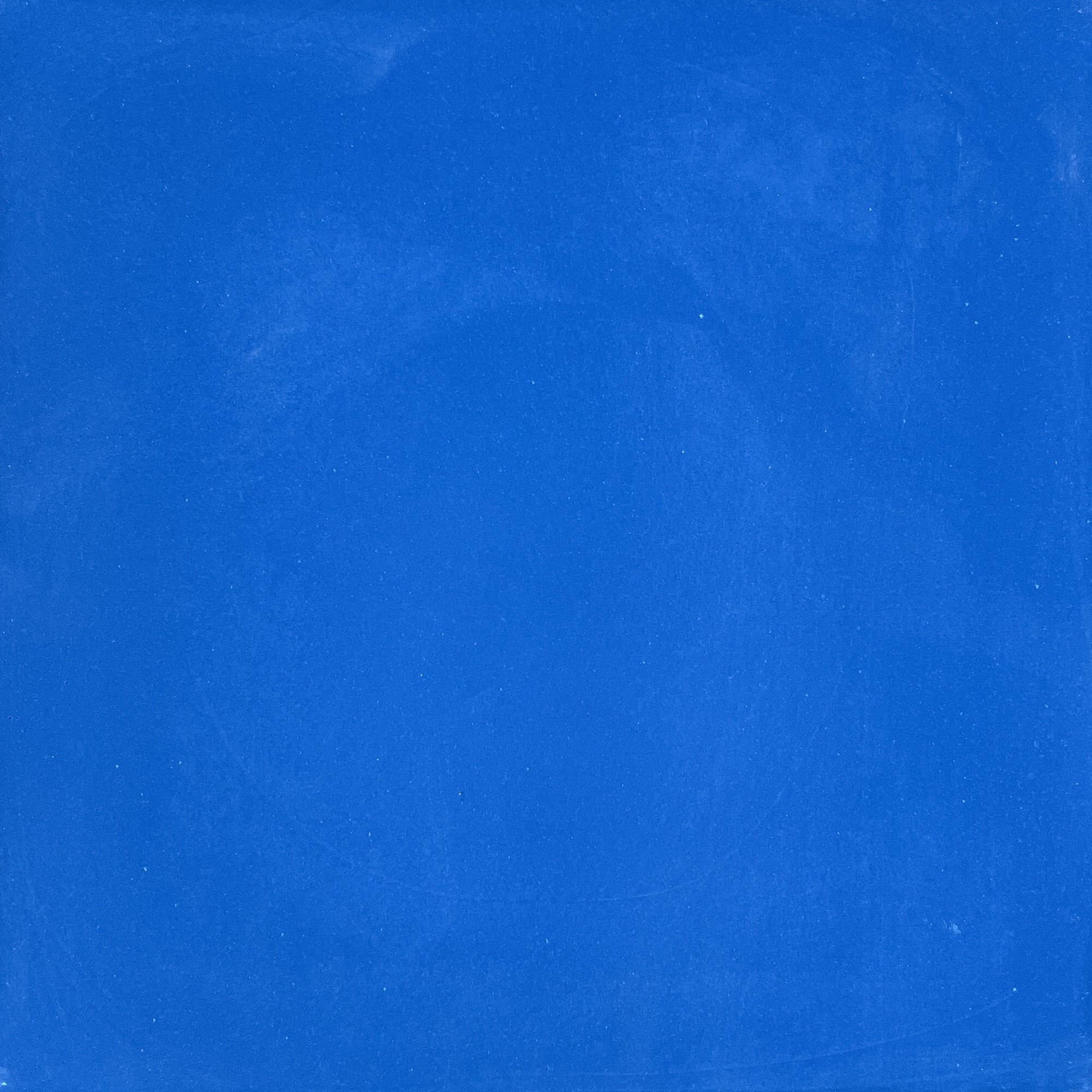 Zementfliese einfarbig in kräftigem Blau – P35 Majorelle Bleu